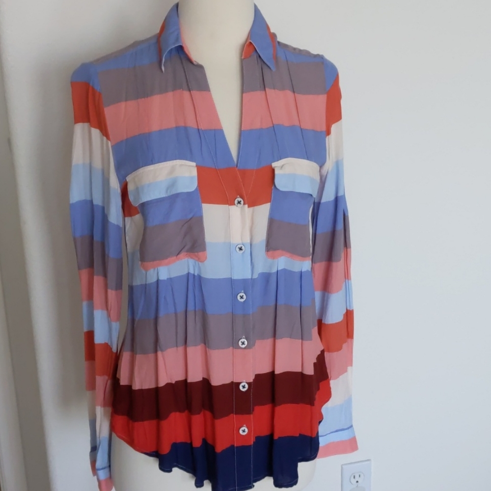 Buttondown blouse from Anthropology by Maeve